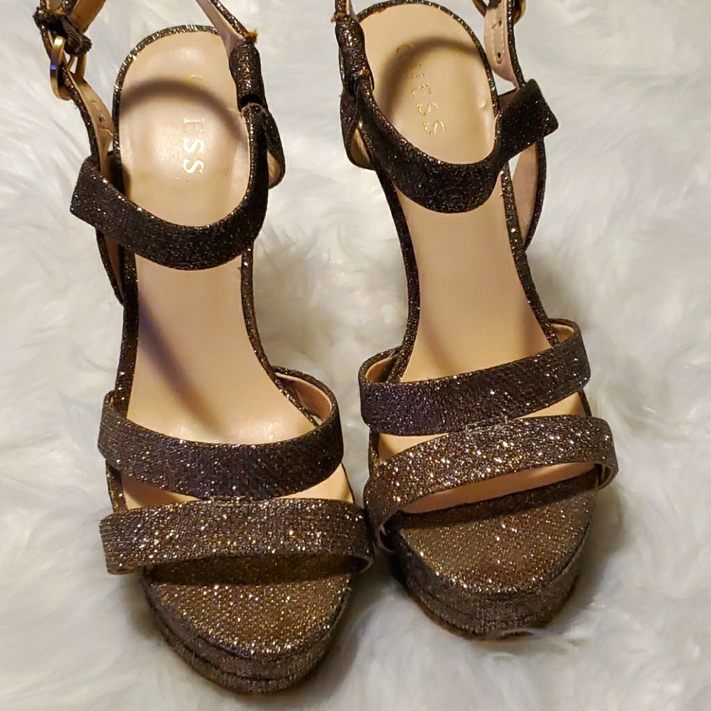 Guess platform heels